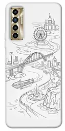 TPU чохол Demsky Dnipro spirit для TECNO Camon 17P