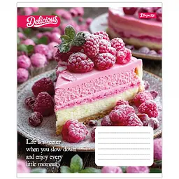 Набір зошитів 1 Вересня Cake А5 18 аркушів у клітинку 25 шт. (769138) - мініатюра 5