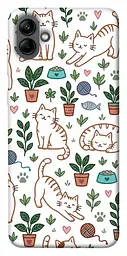 TPU чохол Demsky Cats pattern для Samsung Galaxy A04