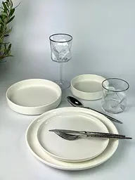 Салатник Olens Уитни 102-1212 20 см белый - миниатюра 6
