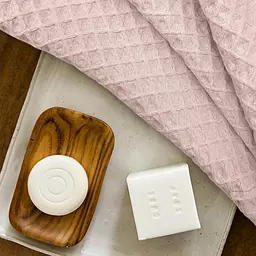 Рушник вафельний Floral Greek Waffle 55х90см (Towel_51Floral_GreekWaffle_55x90) - мініатюра 2