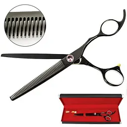 Філірувальні ножиці для стрижки собак Davis Majutsu Titanium Thinning (S.MT7THI)