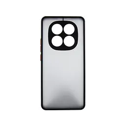 Чохол до мобільного телефона Dengos Kit Xiaomi Redmi Note 14 Pro case Matte + glass (Black) (DG-KM-128) - мініатюра 2