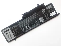 Акумулятор для ноутбука Dell Inspiron 11-3147 GK5KY, 43Wh (3800 mAh), 3cell, 11.1V, Li-ion, чорний - мініатюра 2