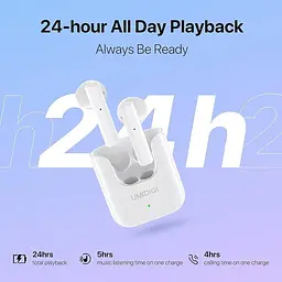 Бездротові навушники Umidigi AirBuds U Ceramic White (білі) - мініатюра 4