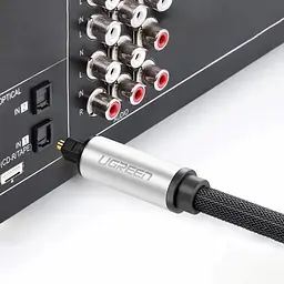Аудіо кабель оптичний тослінк Ugreen AV108 Toslink Optical Audio Cable 3 м (UGR-10541) - мініатюра 4