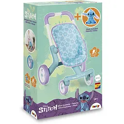 Коляска для ляльки Smoby Toys Стіч. Прогулянка, з поворотними колесами та м'якою іграшкою (7600251225) - мініатюра 2