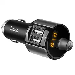 Автомобільний FM трансмітер модулятор Bluetooth MP3 HOCO E19 - мініатюра 2