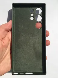 Оригінальний шкіряний чохол Leather Case для Samsung Galaxy S23 Ultra (S918) Green EF-VS918LGEGRU - мініатюра 5