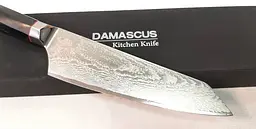 Ніж кухарський 15,5 см Damascus DK-AK 3002 AUS-10 дамаська сталь 73 шари - мініатюра 2