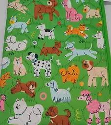 Багаторазова пелюшка для дітей Dogs без антиковзаючого шару, 180х220 см - мініатюра 4