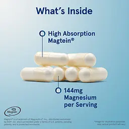 Магній L-треонат Jarrow Formulas Vegan MagMind Brain Health 90 капсул - мініатюра 6