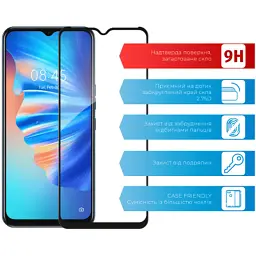 Скло захисне ACCLAB Full Glue Tecno Spark 8T (1283126542244) - мініатюра 2