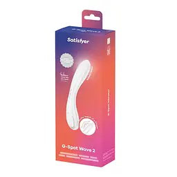 Вибратор Satisfyer G-Spot Wave 2 White, имитирует ласки пальцем - миниатюра 6