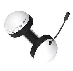 Ігрові навушники бездротові з мікрофоном HATOR HH-30-WV Hellyberry Wireless White-Violet - мініатюра 5