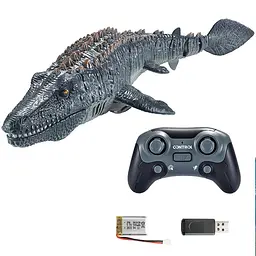 Човен на радіокеруванні SHT 3712-3A Mosasaurus 2.4G Grey - мініатюра 3