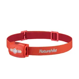Налобний ліхтар Naturehike ABS, 60x37x28 мм, червоний, 220 лм