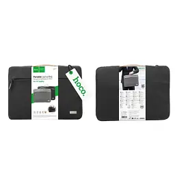 Сумка Hoco GT7 Extraordinary Series Laptop Bag 14 Black - мініатюра 2