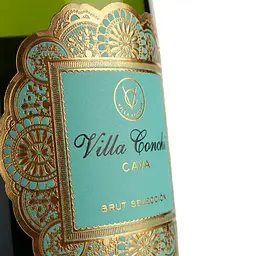 Вино ігристе Villa Conchi Cava Brut Seleccione, 11,5%, 0,75 л (780249) - мініатюра 3