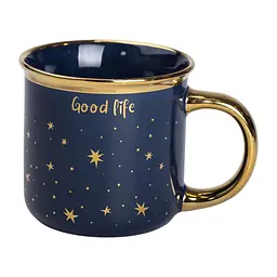 Чашка порцелянова Good life 320 мл, синій Liling Rongxiang Ceramic RX-N231506BL - мініатюра 11