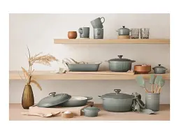 Сковорода звичайна Le Creuset Signature 28 см Sea Salt (20258287170422) - мініатюра 5