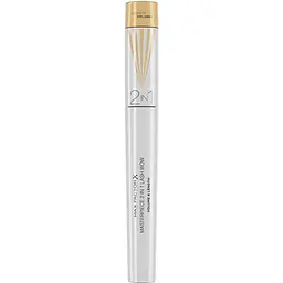 Туш для вій Max Factor Masterpiece 2 In 1 Lash Wow об'єм та подовження Black Brown - мініатюра 2