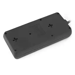 Мережевий фільтр Real-EL RS-8 PROTECT 1.8m Black (EL122300021) - мініатюра 2