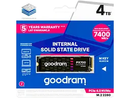 SSD-накопичувач GOODRAM (SSDPR-PX700-04T-80) - мініатюра 4