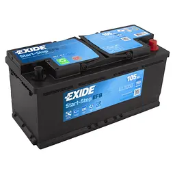 Аккумулятор автомобильный EXIDE START-STOP EFB 105A (EL1050)
