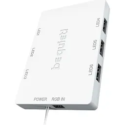 Комплект вентиляторів Be quiet! Light Wings White 120mm PWM high-speed, в комплекті 3 шт. (BL101) - мініатюра 4