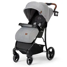 Прогулянкова коляска Kinderkraft Cruiser LX Grey - мініатюра 4