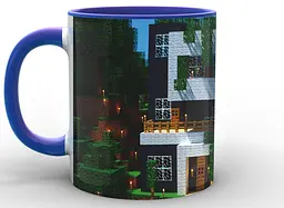 Кружка GeekLand Minecraft Майнкрафт будинок МС.02.025.686 - мініатюра 4