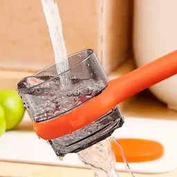 Ніж Splash Proof Knife для чищення овочів і фруктів з контейнером Orange (14965) - мініатюра 3