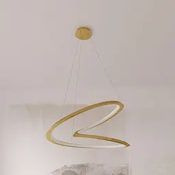 Люстра MJ-Light HELIX D600 4000K GD 12027 - мініатюра 3