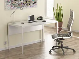 Письмовий стіл L-2p Loft design (Білий)