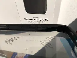 Оригінальний протиударний чохол Spigen Ultra Hybrid для iPhone 13 Matte Black ACS03523 - мініатюра 3