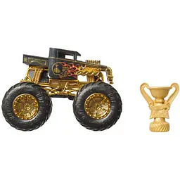 Машинка-позашляховик з кубком Hot Wheels Monster Trucks Бігфут - чемпіон в асортименті (JDV96) - мініатюра 6