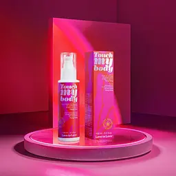 Масажний гель і змазка 2в1 Love To Love TOUCH MY BODY Ylang-Ylang (100 мл) зволожувальний - мініатюра 2