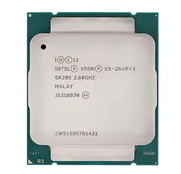 Процесор Intel Xeon E5 2640 v3 (CM8064401830901) (Socket 2011 v3, 16T, 3.4 ГГц, Tray) Б/в