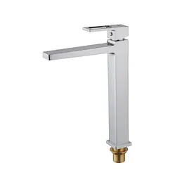 Змішувач для умивальника Haiba Kant 001 High HB9601 Хром - мініатюра 3