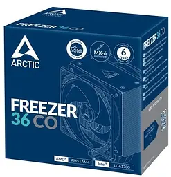Кулер для процесора Freezer 36 CO, алюміній/мідь, 2x120 мм, для Intel 1700 Arctic teh0027807 - мініатюра 6