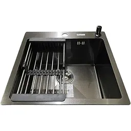 Кухонна мийка Romzha Arta U-450S BL - мініатюра 5