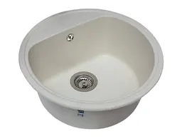 Кухонна мийка Miraggio MALIBU jasmine (0000028) Граніт, Врізна, Жасмин - мініатюра 3
