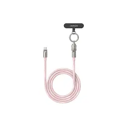 Дата кабель USB-C to USB-C 1.2m 60W pink Ugreen (35510)