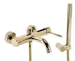Змішувач для ванни Rea Lungo Diamond gold REA-B6448