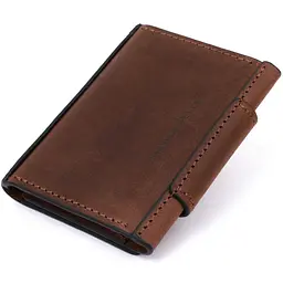 Шкіряна візитниця GRANDE PELLE 7х10х1 см acs0025913 - мініатюра 2