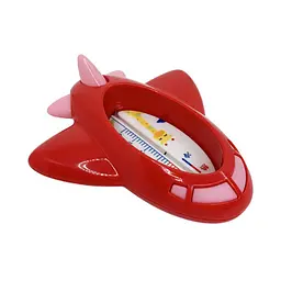 Іграшка-термометр для ванної "Літак" MGZ-1106(Red) - мініатюра 2