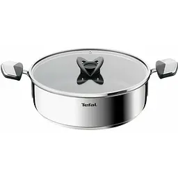 Сотейник Tefal Excellence+ з кришкою 26 см чорний (E3337145)