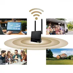 Бездротовий маршрутизатор (роутер) ASUS 4G-N16 - мініатюра 7