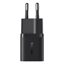 Мережевий зарядний пристрій Baseus GaN5 Fast Charger (mini) 1C 25W EU Cluster чорний - мініатюра 3